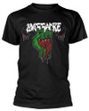 Massacre 'Fist' (Black) T-Shirt Front