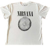 Nirvana 'Vestibule' (White) T-Shirt (Plus Sizing)