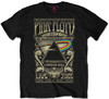 Pink Floyd 'Carnegie Hall Poster' (Black) T-Shirt (Plus Sizing)
