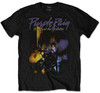 Prince 'Purple Rain' (Black) T-Shirt (Plus Sizing)