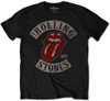 Rolling Stones 'Tongue Patch 1978' (Black) T-Shirt (Plus Sizing)