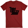 Thin Lizzy 'Logo' (Red) T-Shirt