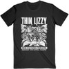 Thin Lizzy 'Jailbreak Flyer' (Black) T-Shirt