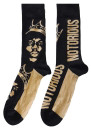 The Notorious B.I.G. 'Gold Crown' (Black) Socks (One Size = UK 7-11)