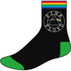 Pink Floyd 'Circle Logo' (Black) Socks (One Size = UK 7-11)