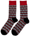 Run DMC 'All Over Logo' (Multicoloured) Socks (One Size = UK 7-11)