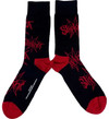Slipknot 'Logo & Nonagram' (Multicoloured) Socks (One Size = UK 7-11)
