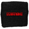 Scorpions 'Red Logo' (Black) Wristband
