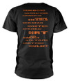 Alice In Chains 'Distressed Dirt' (Black) T-Shirt Back