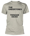 The Undertones 'Teenage Kicks Text' (Natural) T-Shirt