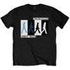 The Beatles 'Abbey Road Colours Crossing' (Black) T-Shirt