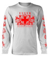 Ulver 'Blood Inside' (White) Long Sleeve Shirt