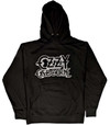 Ozzy Osbourne 'Vintage Logo' (Black) Pull Over Hoodie