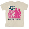Status Quo 'Paper Plane' (Natural) T-Shirt