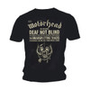 Motorhead 'Deaf Not Blind' (Black) T-Shirt