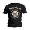 Motorhead 'Undercover Seal Newsprint' (Black) T-Shirt