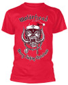Motorhead 'Christmas 2017' (Red) T-Shirt Front