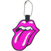 The Rolling Stones 'Pink Classic Tongue' Patch Keyring