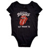 The Rolling Stones 'US Tour 78' (Black) Baby Grow