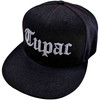 Tupac 'All Eyez On Me' (Black) Snapback Cap Front