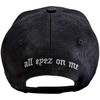 Tupac 'All Eyez On Me' (Black) Snapback Cap Back