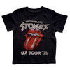 The Rolling Stones 'US Tour 78' (Black) Toddlers T-Shirt