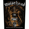 Motorhead 'Lemmy's Bass' Back Patch