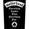 Motorhead 'Everything Louder' Back Patch