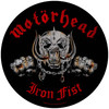 Motorhead 'Iron Fist 2010' (Black) Back Patch