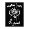 Motorhead 'England' (Black) Patch