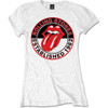 The Rolling Stones 'Est 1962' (White) Womens Fitted T-Shirt