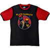 Black Sabbath 'Never Say Die' (Black) Raglan T-Shirt