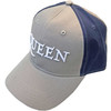 Queen 'Logo' (Grey & Blue) Baseball Cap