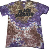Black Sabbath 'Wavy Logo Purple' (Dip-Dye) T-Shirt