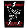 Black Sabbath 'We Sold Our Souls' Back Patch