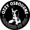 Ozzy Osbourne 'Blizzard Of Ozz' (Black) Back Patch