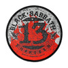 Black Sabbath '13 Flames Circular' Patch