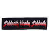 Black Sabbath 'Bloody Sabbath' Strip Patch
