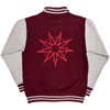 Slipknot '9-Point Star' (Red & Grey) Varsity Jacket