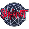 Slipknot 'Red Logo Over Nonogram' (Iron-On) Patch