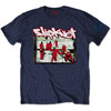Slipknot '20th Anniversary - Red Jump Suits' (Navy) T-Shirt