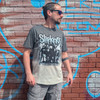 Slipknot 'Barcode Photo' (Dip-Dye) T-Shirt