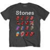 The Rolling Stones 'No Filter Evolution' (Grey) T-Shirt