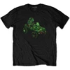 Gorillaz 'Group Green Geep' (Black) T-Shirt