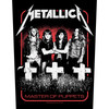 Metallica 'Master Of Puppets Band' Back Patch
