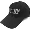 Mastodon 'Sonic Silver Logo' (Black) Baseball Cap