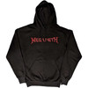 Megadeth 'Countdown To Extinction' (Black) Pull Over Hoodie
