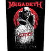 Megadeth 'Tombstone' (Black) Back Patch
