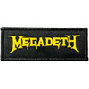 Megadeth 'Logo' (Iron-On) Patch