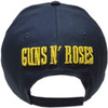 Guns N' Roses 'Circle Logo' (Blue) Baseball Cap